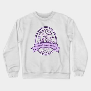 Voodoo Mama Fufu's Potions and Spells Crewneck Sweatshirt